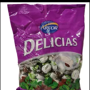 1 Bolsa de Arco Delicias Dulces de Menta con Chocolate 100und