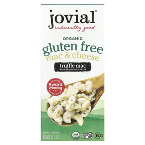 Jovial Organic Gluten Free, Mac & Cheese, Truffle Mac, 6 oz (170 g)