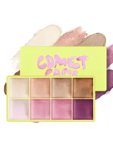 Curve Case Cream Makeup Palette, Portable Cream-Based Cosmetic Palette