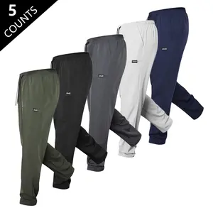 Men’s lightweight ice silk long pants with pockets and a drawstring waist; breathable, quick-drying casual pants suitable for sports and running; comfortable for outdoor activities, home leisure, and fitness training; also great as a gift.