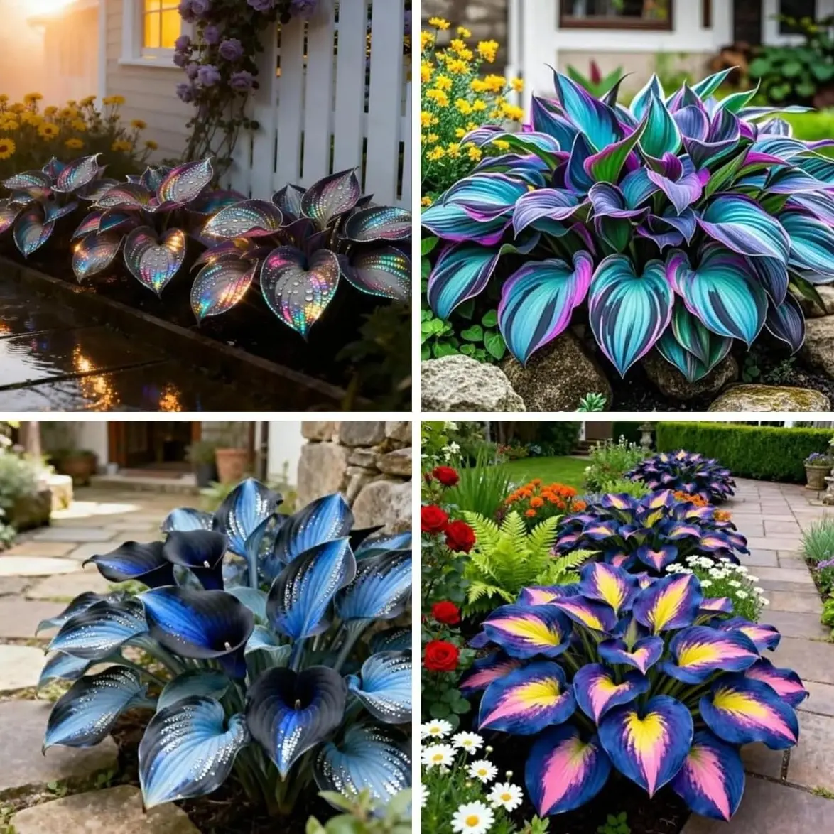 1000+ Premium Hosta Seeds – Beautiful Shade Garden Perennial Plants, Perfect for Garden Beds, Walkways and Outdoor Landscaping