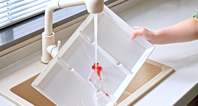 Lifewit Divided Serving Tray, Reusable Plastic Platter for Veggies, Snacks, Fruits, Cookies, and Desserts. Ideal for Parties and Kitchen