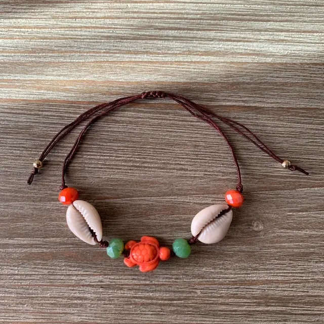 Turtle Bracelet -  crab claw bracelet - pulsera estilo boho
