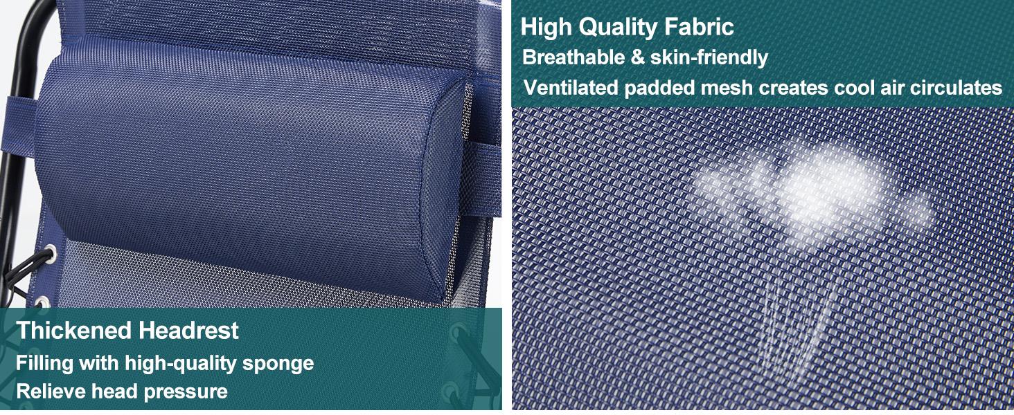 Set of 2 Zero Gravity Chairs with Cup Holder Trays, Camping Patio Outdoor Folding Lounge Chairs with Adjustable Pillow for Poolside Set of 2 Zero Gravity Chairs with Cup Holder Trays, Camping Patio Outdoor Folding Lounge Chairs with Adjustable Pillow for Poolside