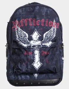 AFFLICTION Live Fast Backpack, Black