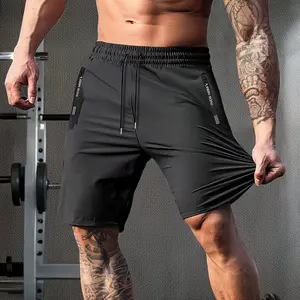 Summer outfits Tiktok Shop Deals-Quick-dry athletic shorts for fitness and running; quick-drying, breathable, with zippered pockets to prevent loss.Silk Outdoor