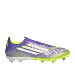 adidas Mens F50 League Laceless Firm GroundMulti Ground Football Sneakers Shoes - Purple