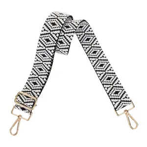 1.5 Inch Wide Replacement Webbing Strap with Gold Metal Hardware 1.5 Inch Wide Replacement Webbing Strap with Gold Metal Hardware