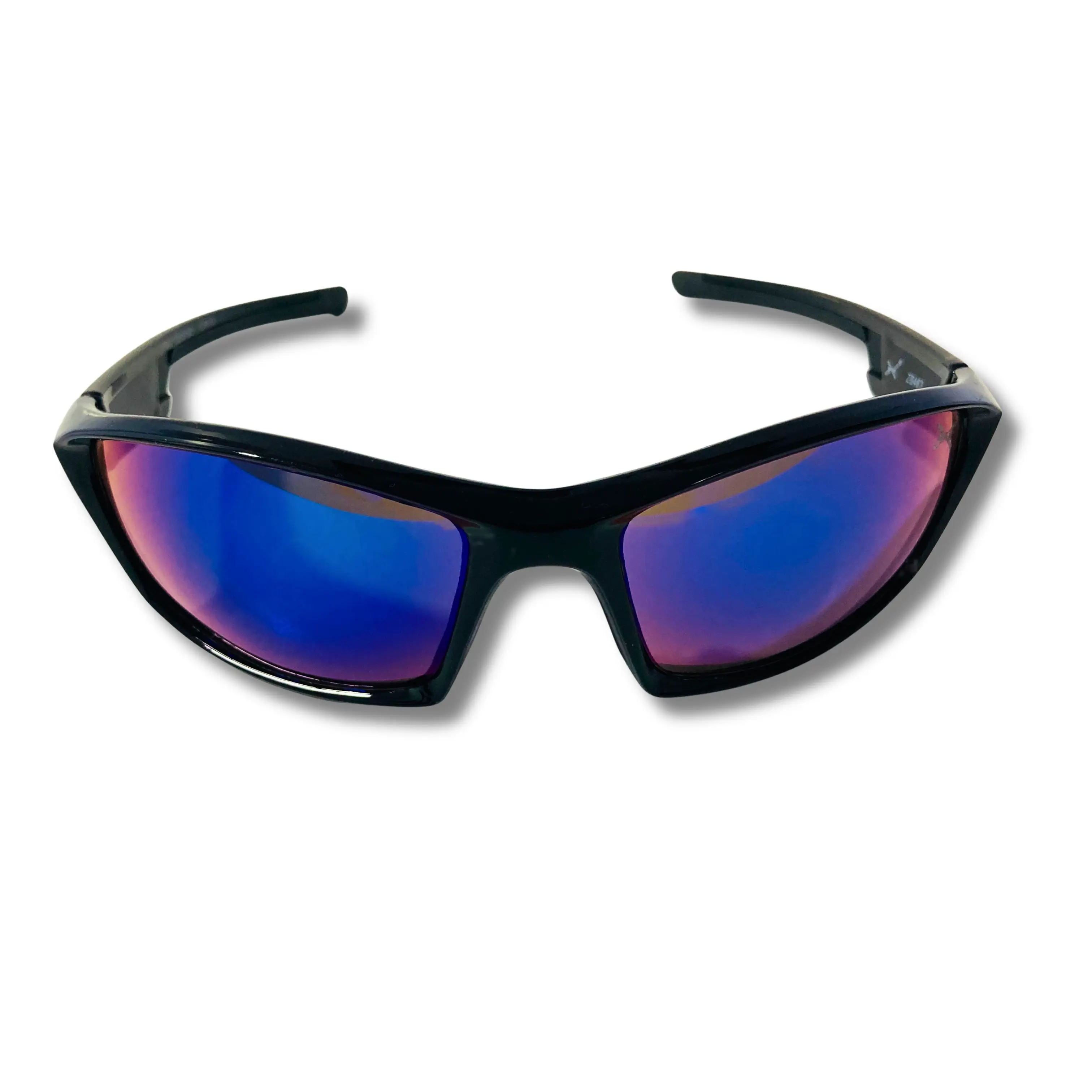 The Sharpshooter Y2K Wraparound Sport Sunglasses with Mirrored Lenses x Available in Six Colors