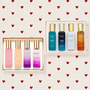 Bellavita Luxury Her N More Valentine Gift Set | Women’s Perfume Combo | Floral, Sweet & Sensual Eau De Parfums | Women's Gift Set & Unisex Gift Set | Long-Lasting Romantic Fragrance Set | Vegan & Cruelty-Free