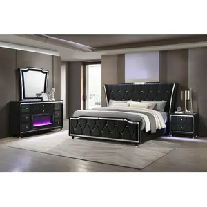 Lorient  Bedroom Set Black