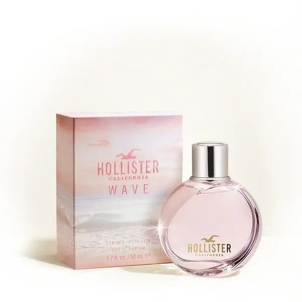 Hollister Wave Women’s Perfume 3.4 oz EDP Spray, Floral Fruity Long-Lasting Fragrance with Starfruit, Quince, Orchid & Hibiscus, Everyday Gift for Her
