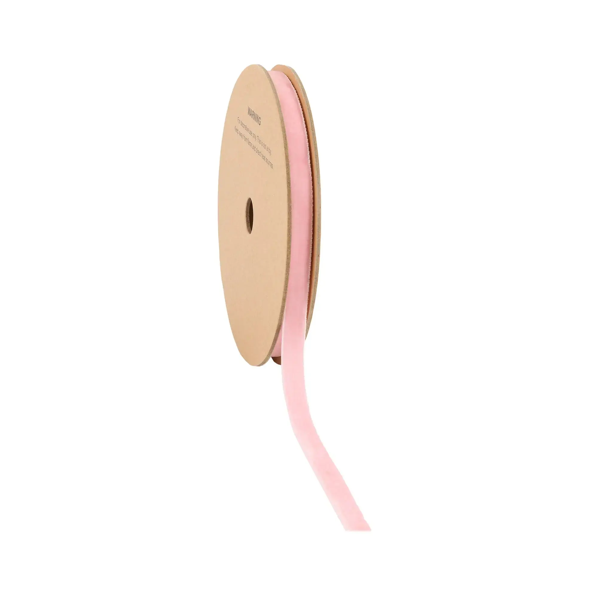 3/8" Velvet Ribbon | Pink | 10 Yard Roll