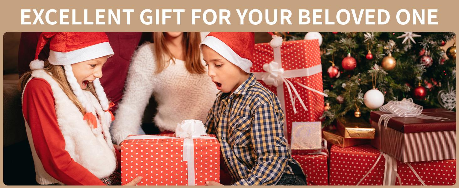 YASHE Double Waffle Maker 6 Inch 1400W Belgian Waffle Maker with Nonstick Plates, Temperature Knob & Cool-Touch Handles