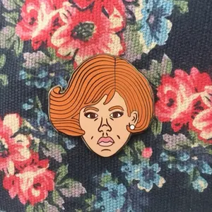 80s Molly Ringwald Hard Enamel Lapel Pin