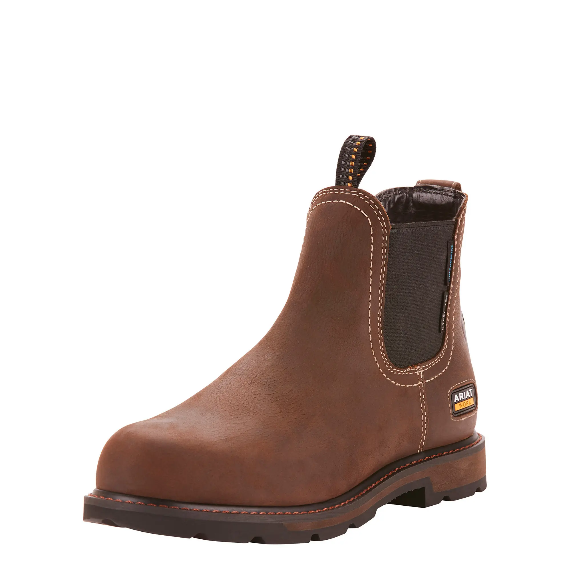 Men's Groundbreaker Chelsea Waterproof Steel Toe Work Boots