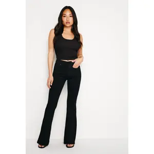 GOOD PETITE FLARE | BLACK001