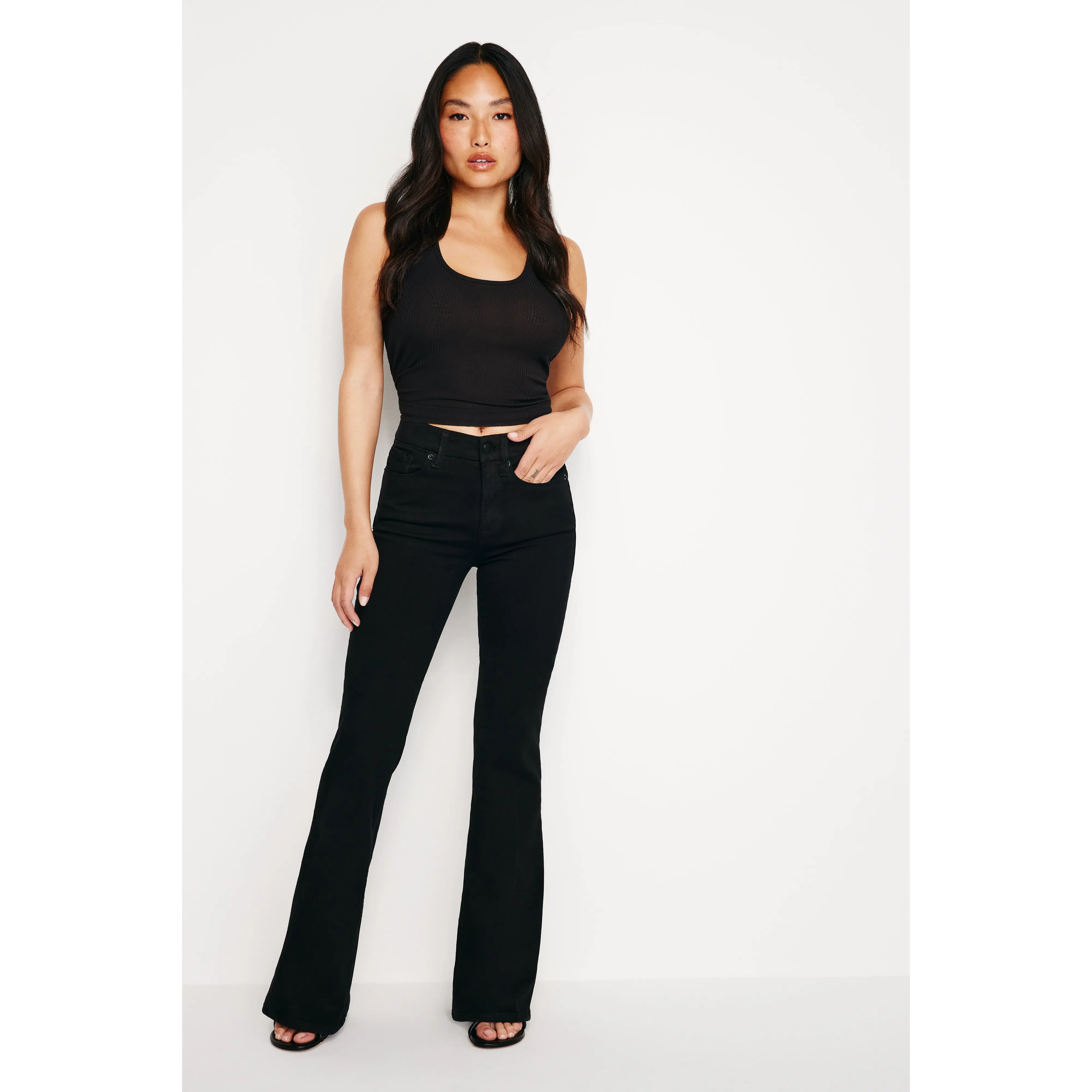 GOOD PETITE FLARE | BLACK001