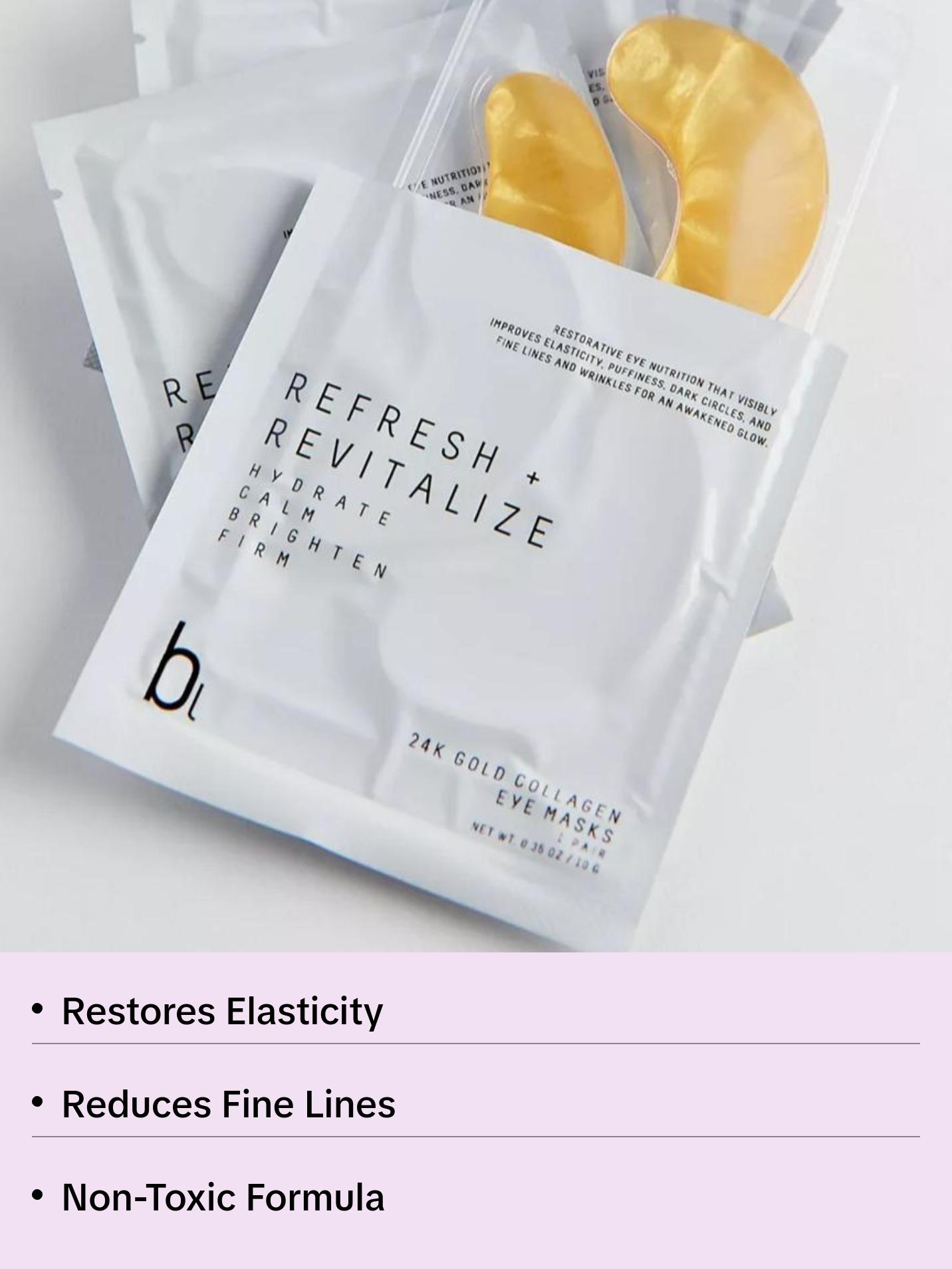 Beautology Lab Skincare 24K Gold Collagen Eye Masks