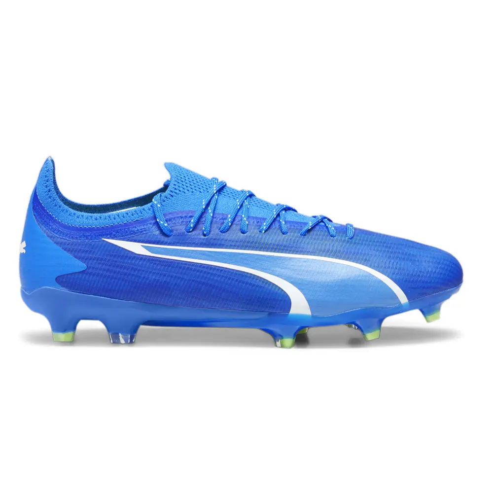 PUMA Mens Ultra Ultimate Soccer Cleats Cleated, Firm Ground - Blue