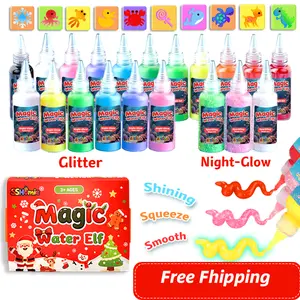 Magic Water Elf Toy Kit with Magic Gels, Molds - Imaginative Play, Christmas Gifts, Birthday Gifts, Party Favors, and Family-Friendly DIY STEM Projects