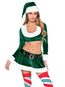 HoHo Hottie Sexy Santa Claus Costume for Women