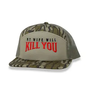 My Wife Will Kill You Hat Camo Trucker Cap