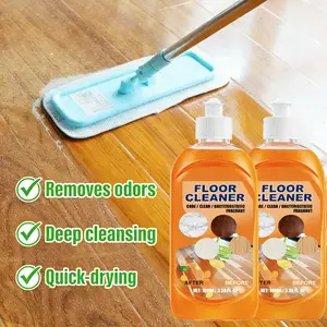 Floor Ckeaner -Long-Lasting Scent Floor Cleaner, Deep Cleans with No Residue, Fast Drying & Pet/Kid-Safe for All Floors, Works with Mops, Steam Mops & Sprayers floor shine quick cleaning