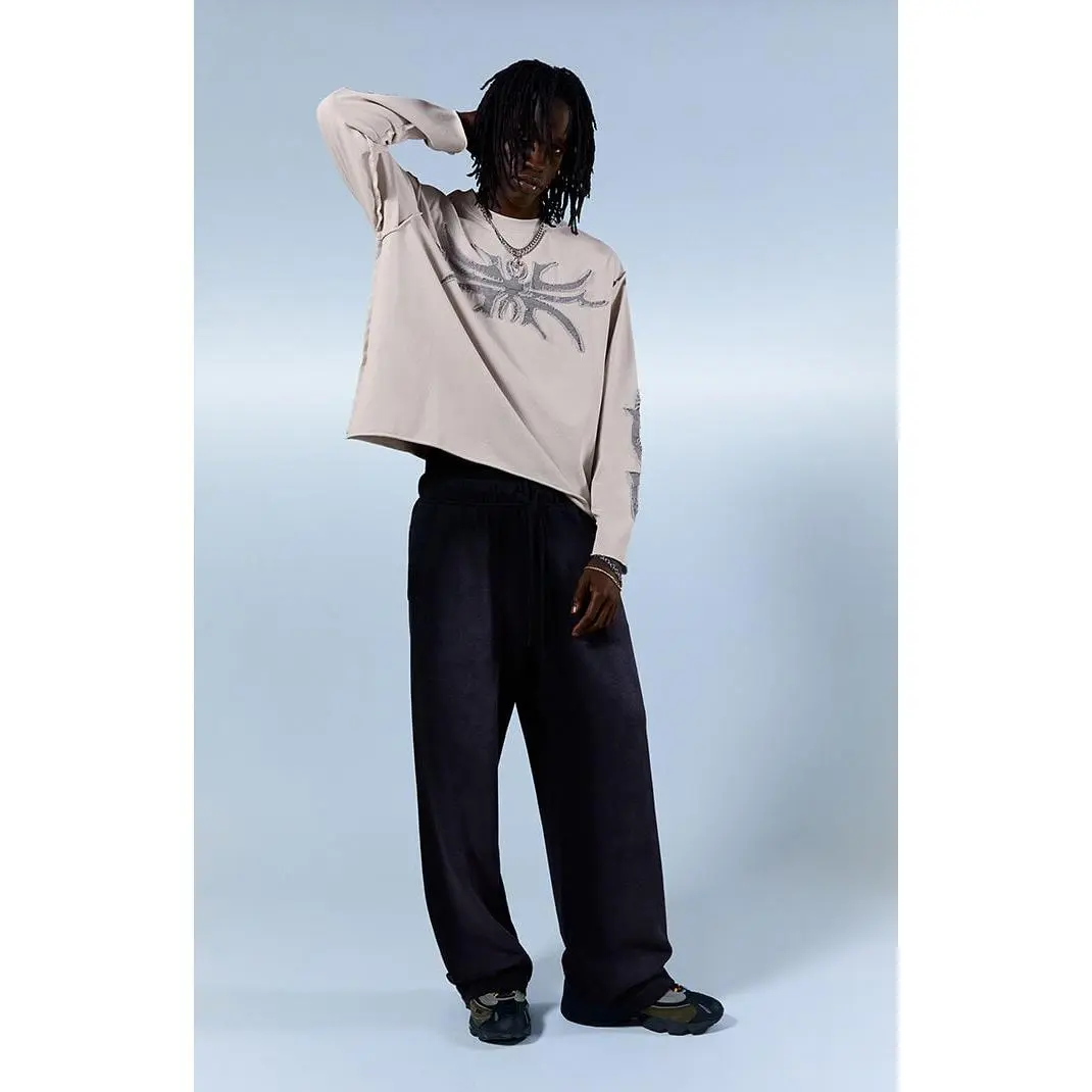 Pacsun Men's Washed Fleece Extreme Baggy Sweatpants