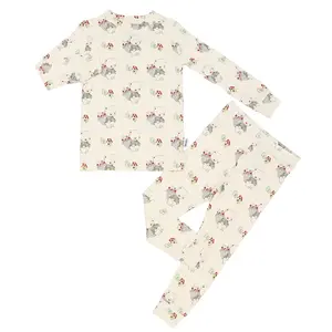 Bamboo Two-Piece Pajama Bear Picnic