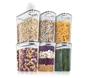 Sorbus Food Sto rage Dispensers with Airtight Lids 6-Pack