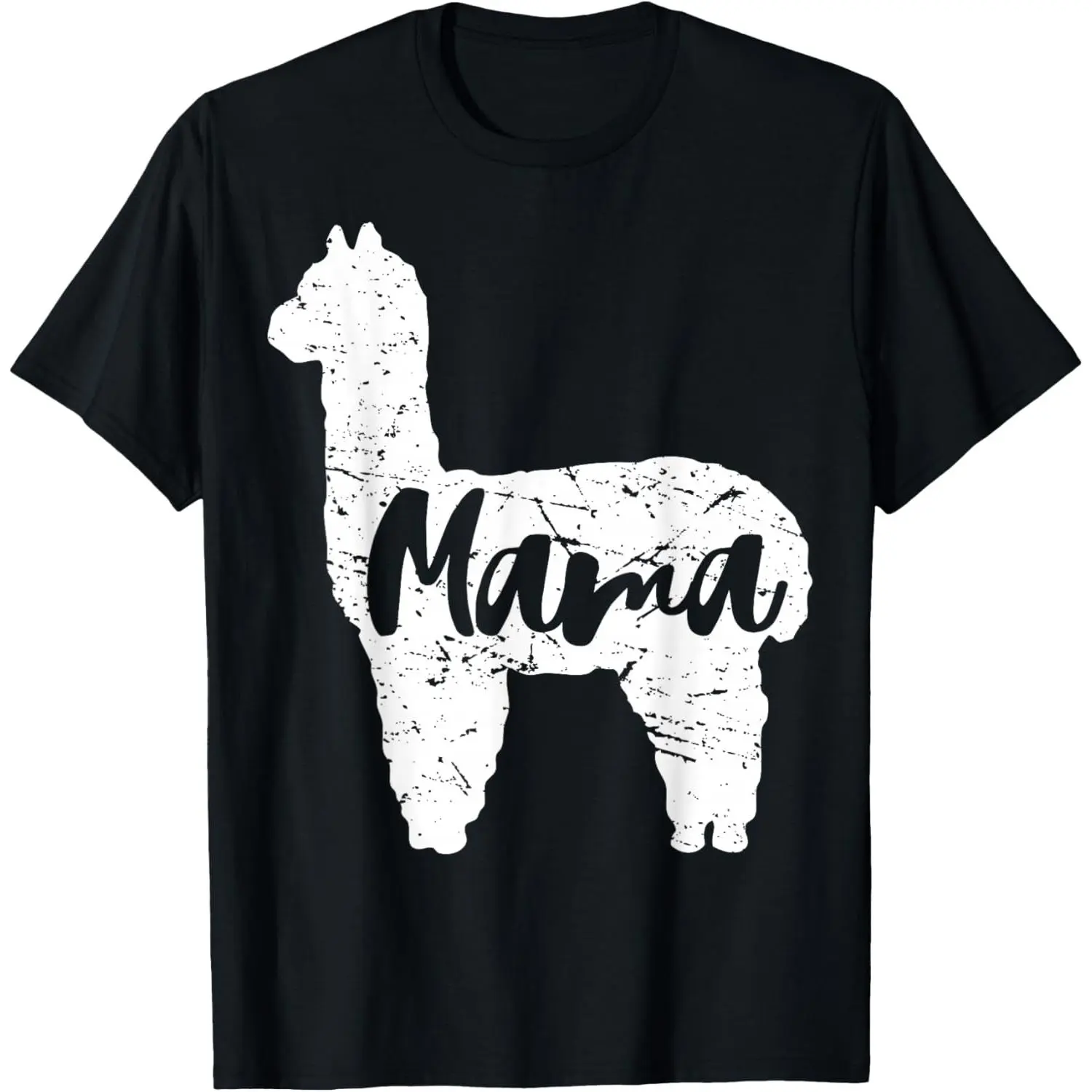 Cute Proud Mama Llama Alpaca Happy Mothers Day Gift Shirt T-Shirt