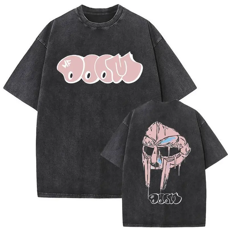 Metal mask washed vintage T-shirt for rappers/hip-hop artists; unisex loose fit; men’s hip-hop/rap Harajuku-style T-shirt; distressed hoodie; crewneck sweatshirt; Valentine’s Day gift; Valentine’s Day joke 67 shirt book merch