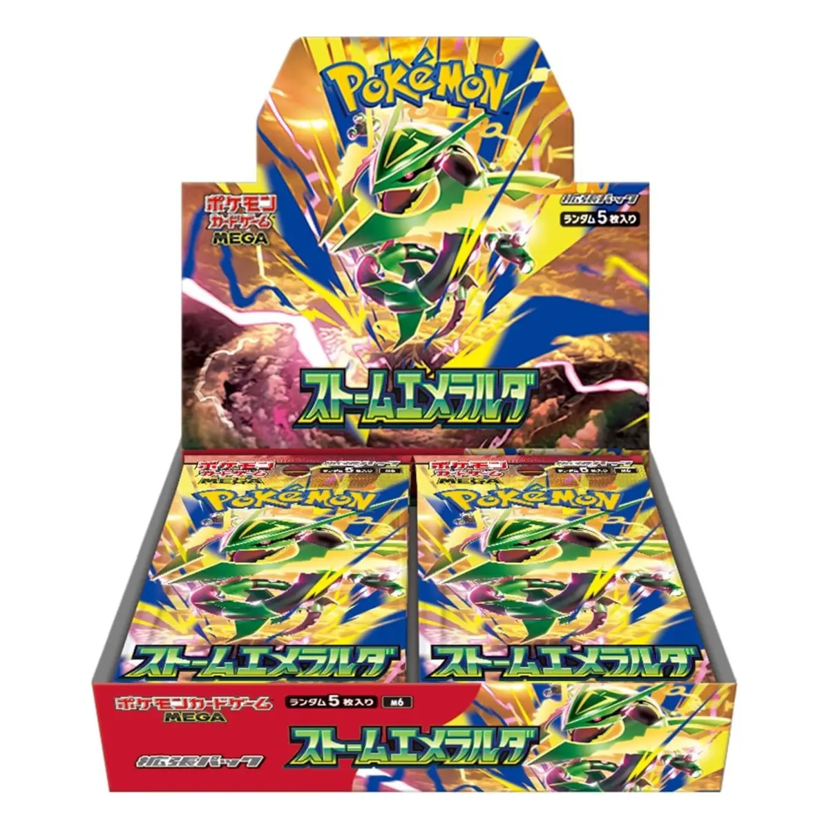 [JP] Pokémon Storm Emeralda M6 Booster Box - Mega Series - Japanese
