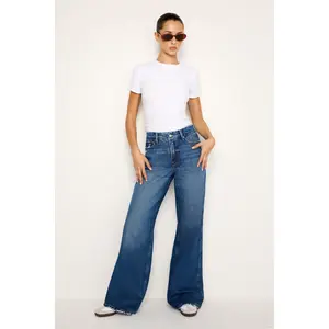 GOOD SKATE WIDE LEG JEANS | INDIGO713