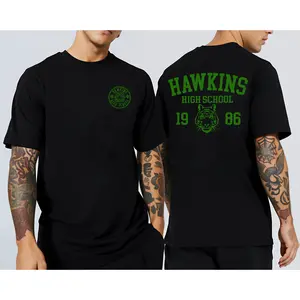🔥   Hawkins High School Hellfire Club Tee, 100% Cotton Double-Sided, Perfect Valentine Gift for Mom & Series Lovers! # TikTokShop. # ViralTees # TrendyTees #  FunnyValentine