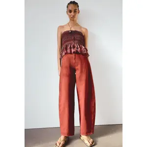 H&M Smocked bandeau top