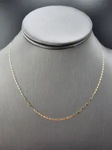 14K Gold Chain - Fancy Chain 16"