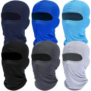 6PCS Ski Mask for Men Women Breathable, Lightweight, Windproof Full Face Cover, Neck Gaiter, Scarf for Motorcycle,Snowboarding, Cycling, Hiking, Mountaineering, Rock Climbing, Trail, Fishing