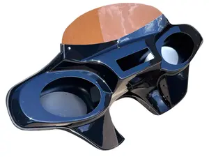 QK Racing Kawasaki Batwing Fairing Vulcan Nomad Classic 1600 6x9 Speaker