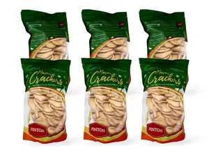 PINTON Marinera Galletas Sailor Cookies - (PACK 6) of Natural Crackers, Ideal Snack