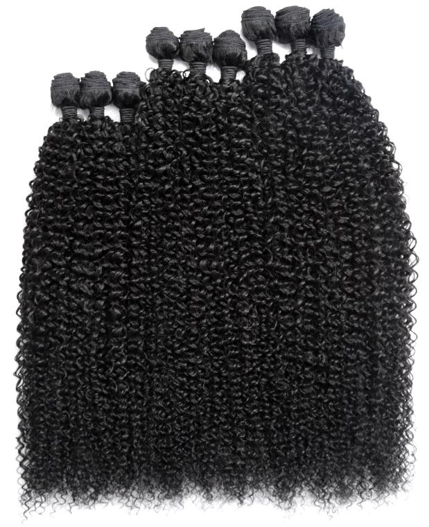 Noble Kinky Curly Hair Wig with Human-Like Texture Re-stylable for Party & Daily Wear