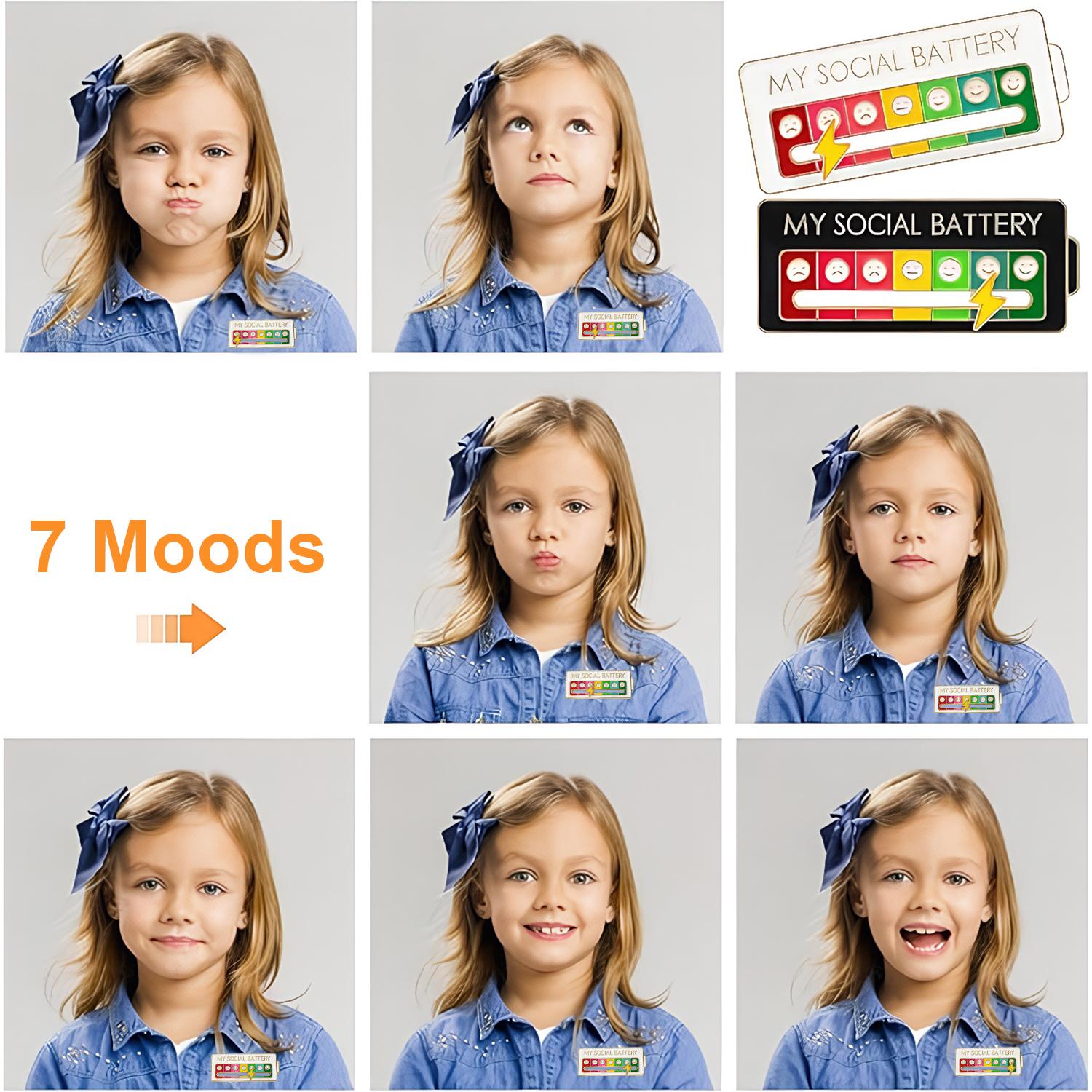 My Social Battery Slider Enamel Pin (2PCS), Funny Interactive Brooch Pin, Cute Social Battery Pin, Functional Mood Enamel Pins 7 Days a Week for Clothing Decoration Backpacks Bags Hats Gifts My Social Battery Slider Enamel Pin (2PCS), Funny Interactive Brooch Pin, Cute Social Battery Pin, Functional Mood Enamel Pins 7 Days a Week for Clothing Decoration Backpacks Bags Hats Gifts