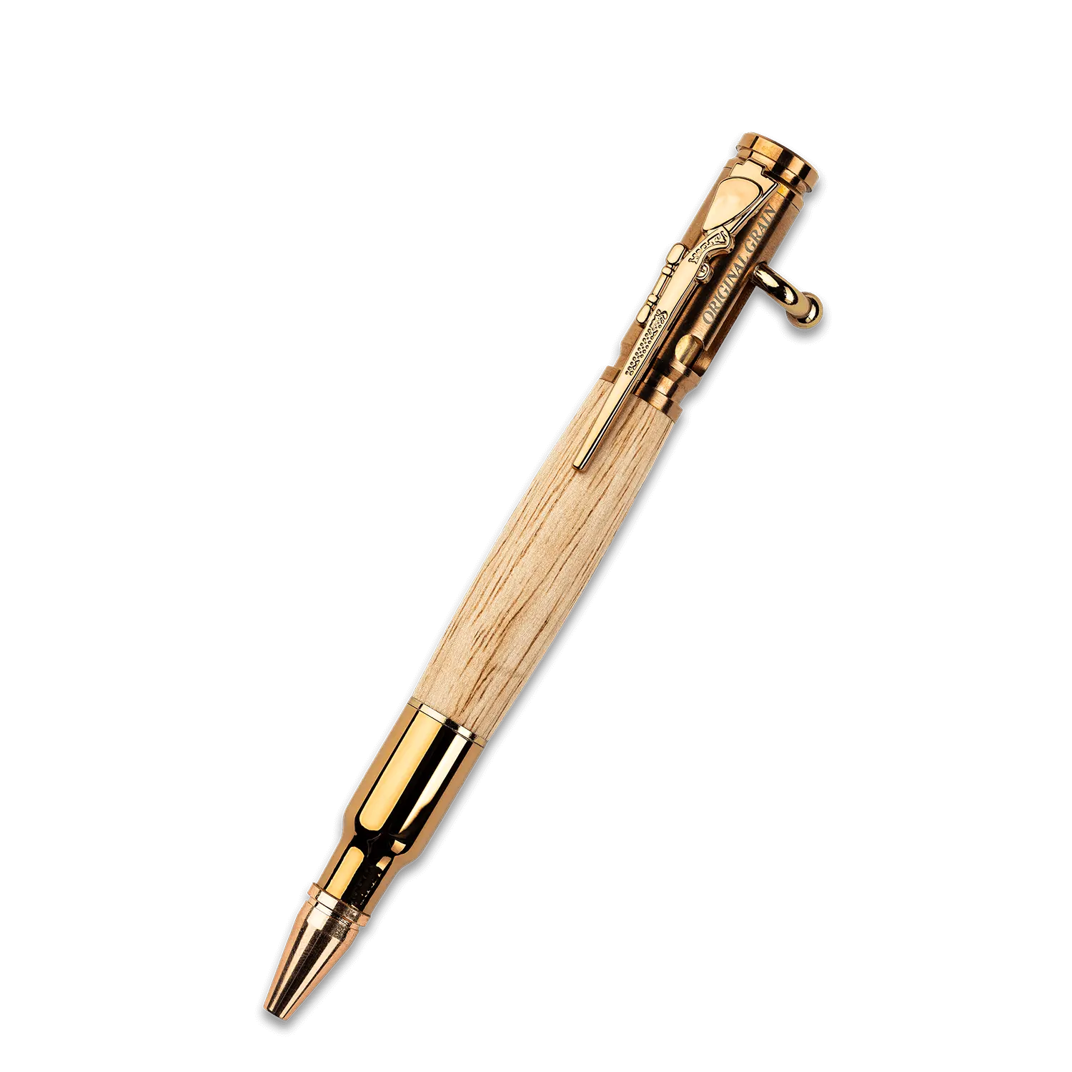 Whiskey Espresso Bolt-Action Pen