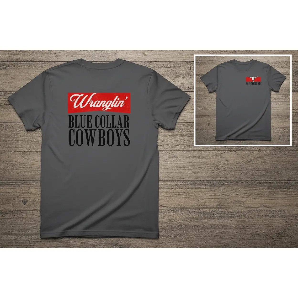 Wranglin Blue Collar