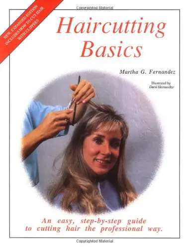 USED Book - Haircutting Basics: An Easy, Step-By-Step Guide to Cutting Hair the Professional Way by Martha G. Fernandez (Paperback) - english