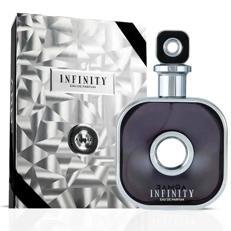 Infinity Eau de Parfum Spray 105ml (3.6 oz) by Armaf | Sparkling Citrus, Spiced Apple & Woods
