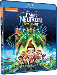 Jimmy Neutron: Boy Genius  [BLU-RAY MOVIE] Ac-3/Dolby Digital, Dolby, Dubbed, Subtitled, Widescreen