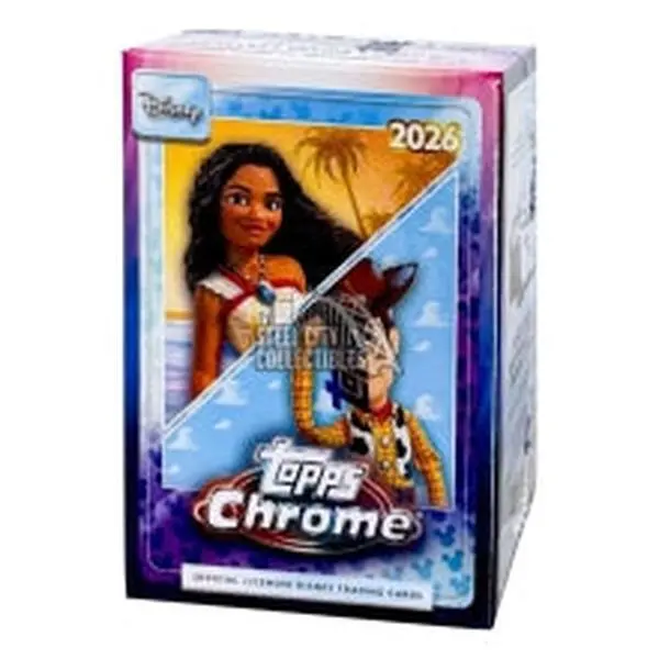 2026 Topps Chrome Disney Blaster Box, Sports Trading Cards Collectible