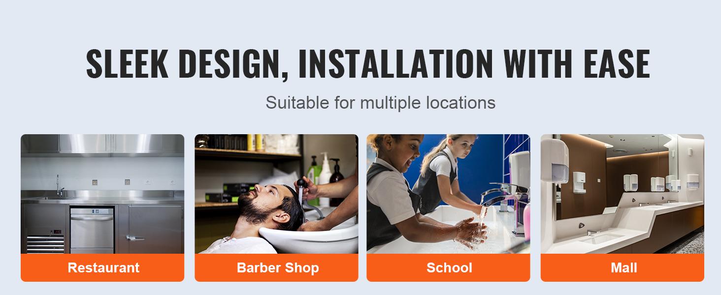 VEVOR Tankless Water Heater Electric, 7kw On Demand Instant Under Sink Water Boiler, Digital Temperature Display & Easy Installation & 24-Hour Water Supply, For Kitchen Bathroom Faucet And Shower VEVOR Tankless Water Heater Electric, 7kw On Demand Instant Under Sink Water Boiler, Digital Temperature Display & Easy Installation & 24-Hour Water Supply, For Kitchen Bathroom Faucet And Shower